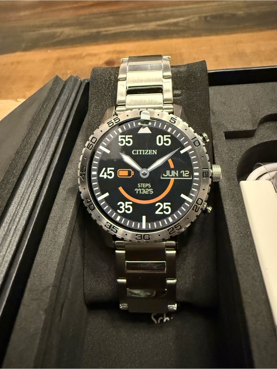 Citizen Other - Citizen CZ Sport Smart Watch P991MV-02 44mm, Works With Both iPhone and Android